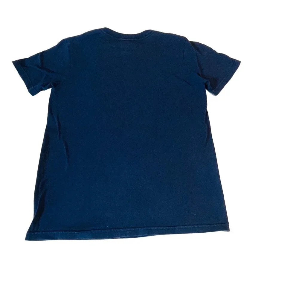 Majestic Always October MLB Postseason 14 Youth T-Shirt M 10/12 100% Cotton Navy - Picture 3 of 5